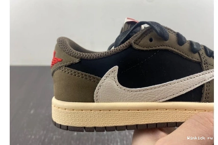 SCOTT 1 AIR 'MOCHA' LOW JORDAN X (KIDS)TRAVIS 0824